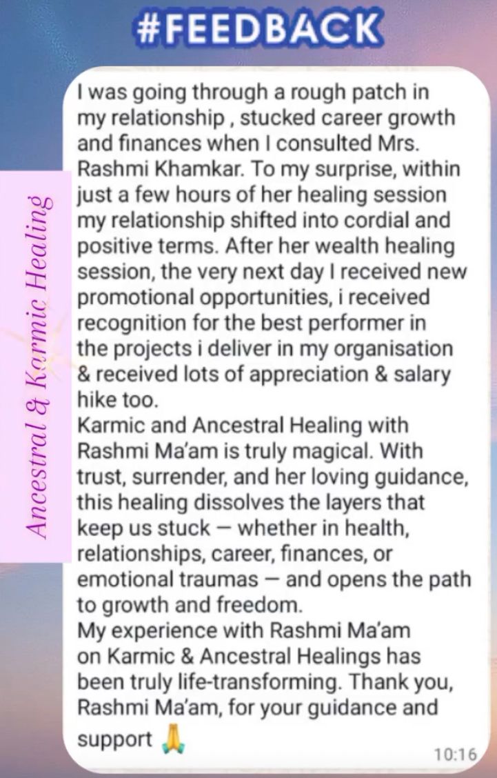 Ancestral & Karmic Healing