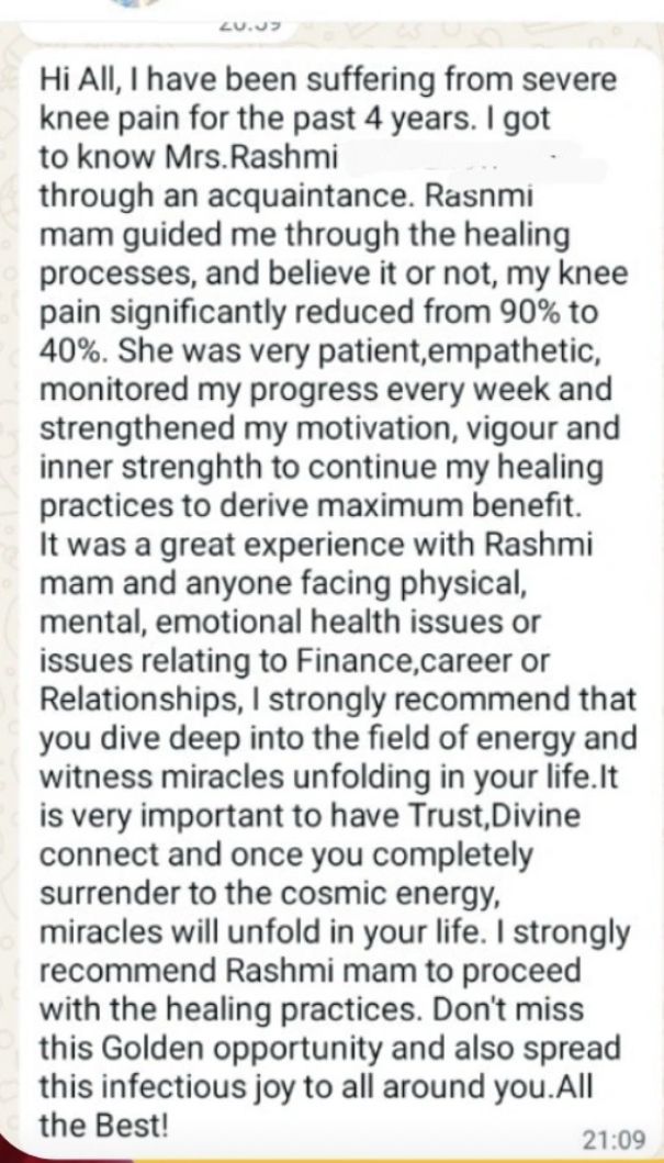 Mind Body (knee) Healing