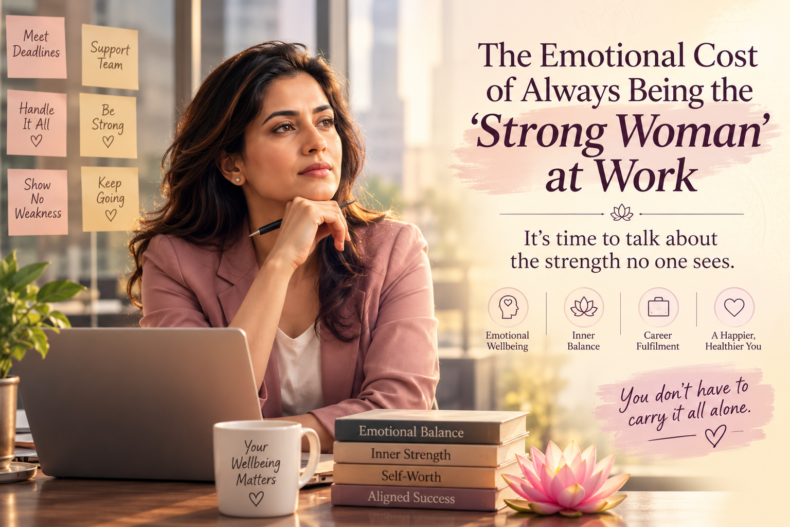 The Emotional Cost of Always Being the Strong Woman at Work